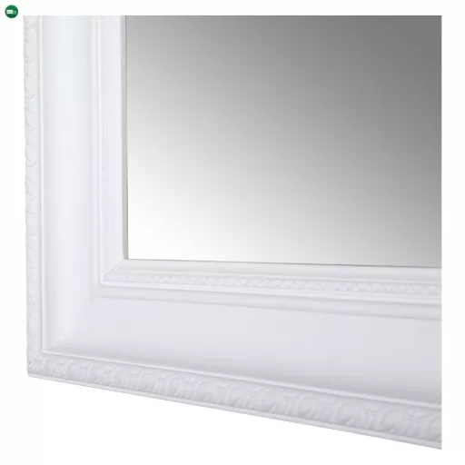 Tükör, fehér keret, MALKIA TYP 2