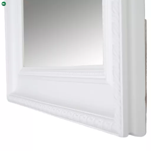 Tükör, fehér keret, MALKIA TYP 2