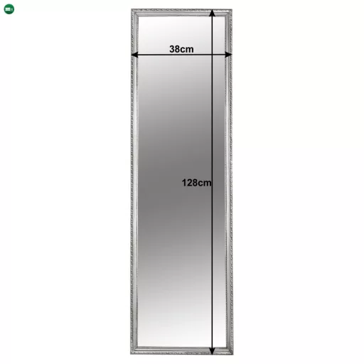 Tükör, ezüst fa keret, MALKIA 3