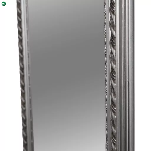 Tükör, ezüst fa keret, MALKIA TYP 5