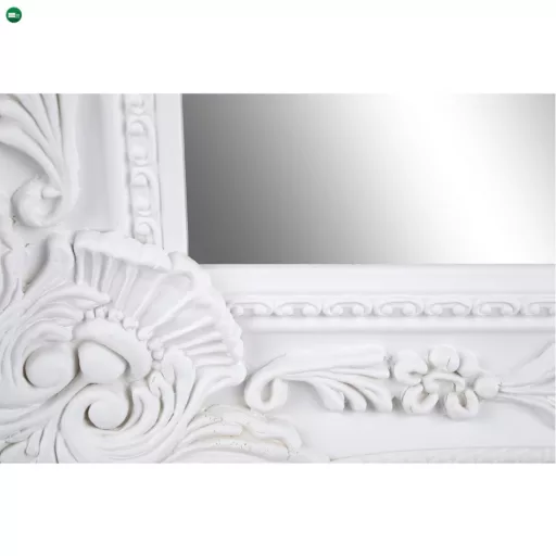 Tükör, fehér keret, MALKIA TYP 9