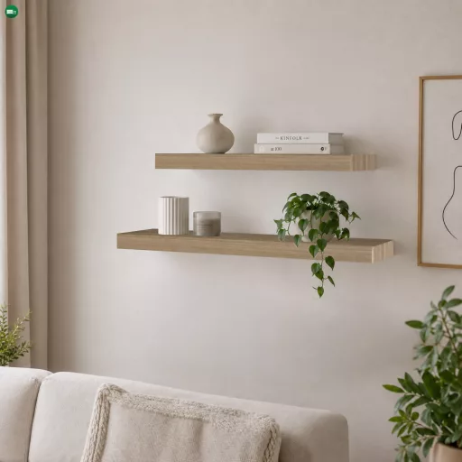 Polc, tölgy trufla, 80x25, GANA FY 11044-4 80