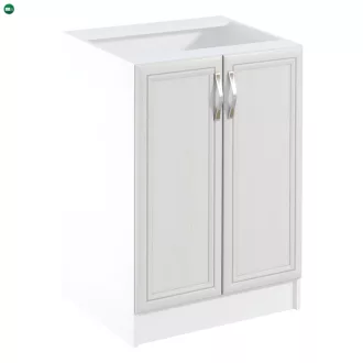 Alsószekrény D60, fehér/sosna Andersen, SICILIA