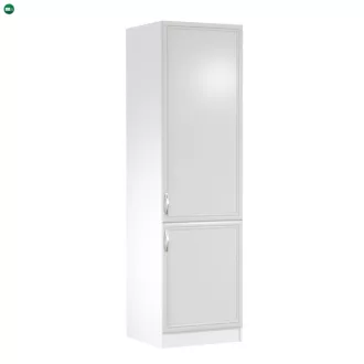   Hűtő beépítő konyhaszekrény D60ZL, jobbos, fehér/sosna Andersen, SICILIA
