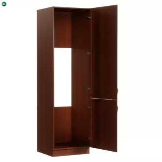   Hűtő beépítő szekrény D60ZL, jobbos, dió Milano, SICILIA
