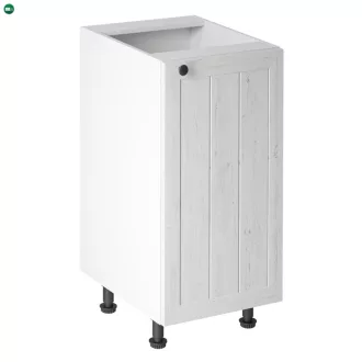 alsószekrény D40, jobbos, fehér/sosna andersen, PROVANCE