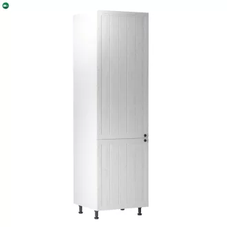   Szekrény a beépíthető hűtő számára D60ZL, balos, fehér/sosna Andersen, PROVANCE