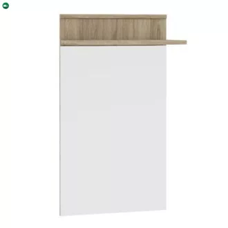 Előszobafal tükörrel, sonoma, MARIO NEW TYP E