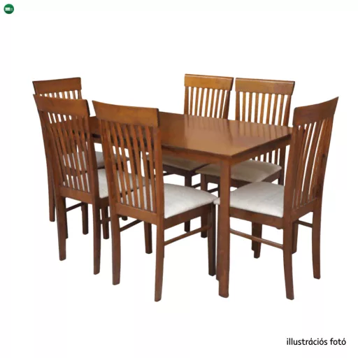 Étkezőasztal, dió, 110x70 cm, ASTRO NEW