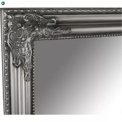 Tükör, ezüst fa keret, MALKIA tip 11