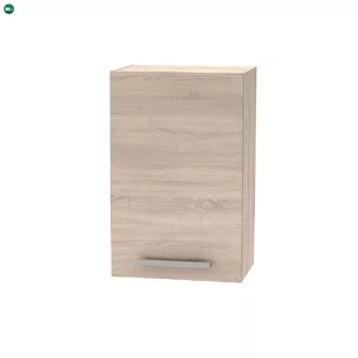   Felsőszekrény 45 1DV,  tölgy sonoma, NOVA PLUS NOPL-024-OH