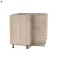 Alsó sarokszekrény, tölgy sonoma, univerzális, NOVA PLUS NOPL-061-RS