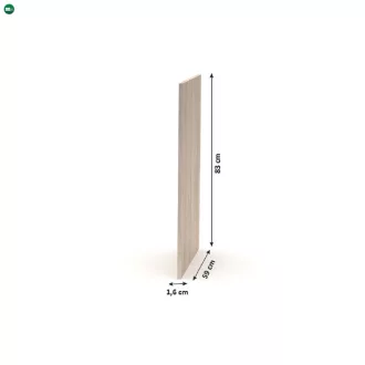 Befejezőléc, tölgy sonoma, NOVA PLUS NOPL-085-00