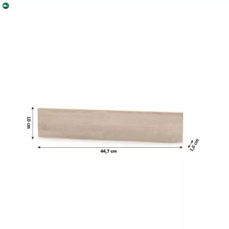   Befejező oldalsó léc alacsonyszekrényekre, tölgy sonoma, NOVA PLUS NOPL-062-00