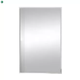 Modern fésülködő asztalhoz tükör, VIOLET, fehér