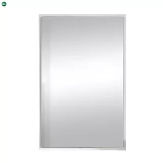 Modern fésülködő asztalhoz tükör, VIOLET, fehér