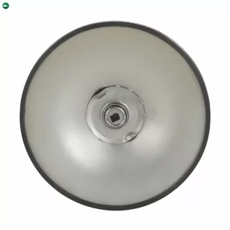 Bárszék, műbőr fehér/króm, LARIA NEW