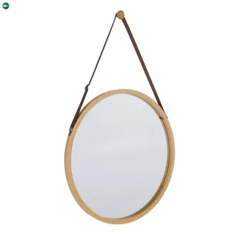 Tükör, természetes bambusz, LEMI 1