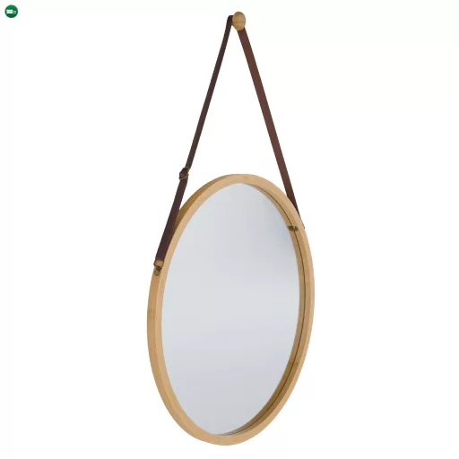 Tükör, természetes bambusz, LEMI 1