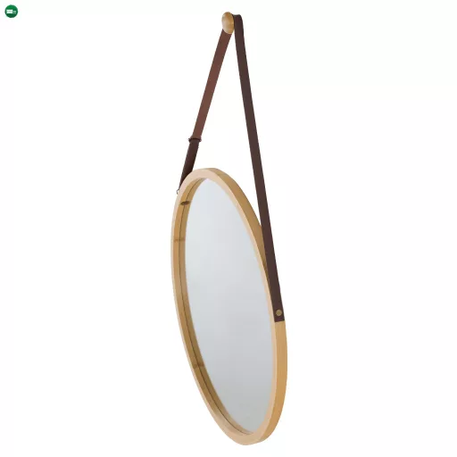 Tükör, természetes bambusz, LEMI 1