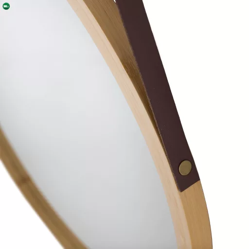 Tükör, természetes bambusz, LEMI 1