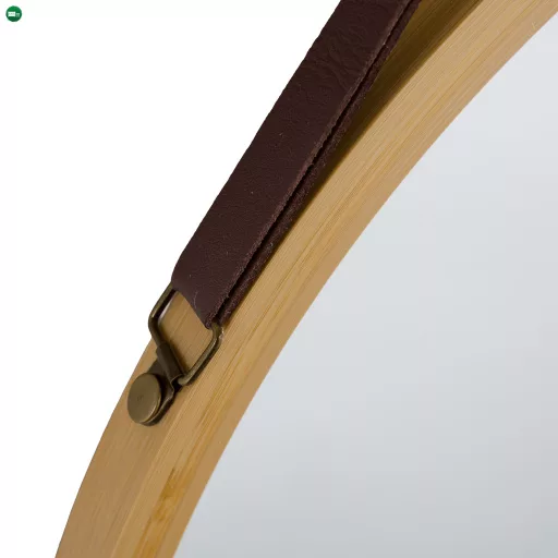 Tükör, természetes bambusz, LEMI 1