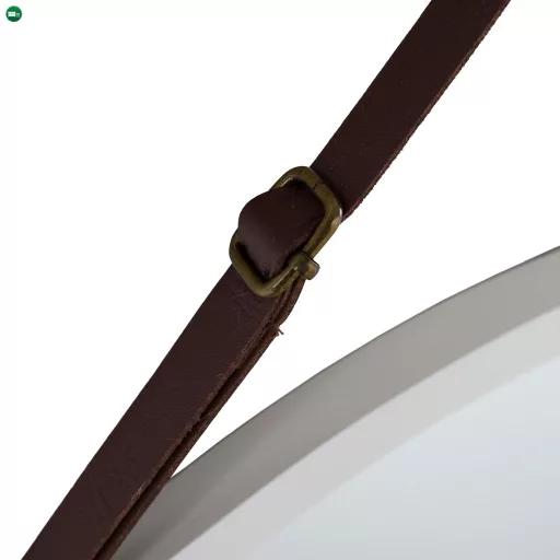 Tükör, bambusz fehér, LEMI 1