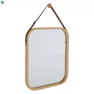 Tükör, természetes bambusz, LEMI 2