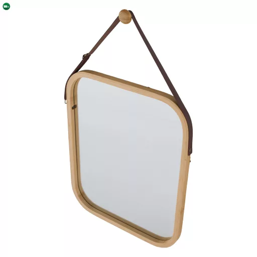 Tükör, természetes bambusz, LEMI 2