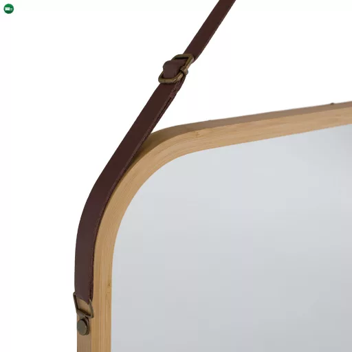 Tükör, természetes bambusz, LEMI 2