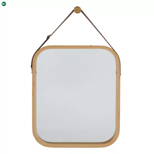 Tükör, természetes bambusz, LEMI 2