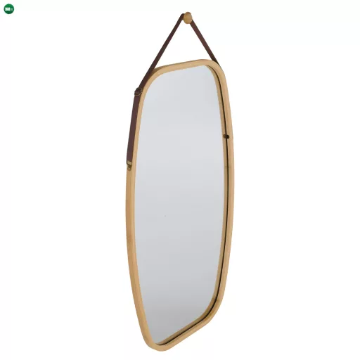 Tükör, természetes bambusz, LEMI 3