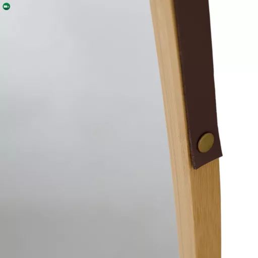 Tükör, természetes bambusz, LEMI 3