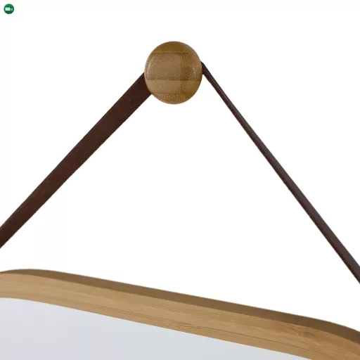 Tükör, természetes bambusz, LEMI 3