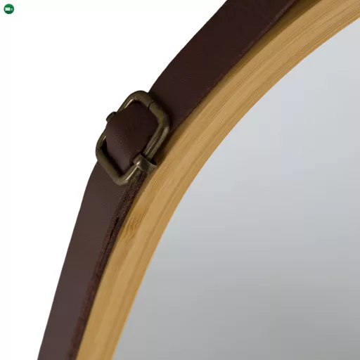 Tükör, természetes bambusz, LEMI 3