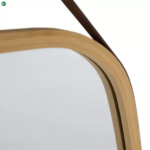 Tükör, természetes bambusz, LEMI 3