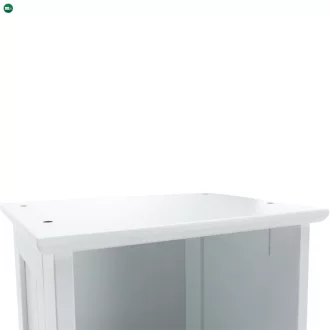 Magas szekrény, fehér, ATENE TYP 1