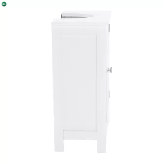Mosdószekrény, fehér, ATENE TYP 3