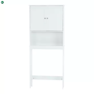 Szekrény a WC fölé, fehér, ATENE TYP 5