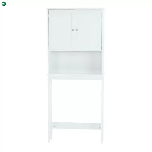 Szekrény a WC fölé, fehér, ATENE TYP 5
