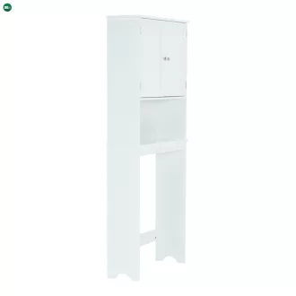 Szekrény a WC fölé, fehér, ATENE TYP 5