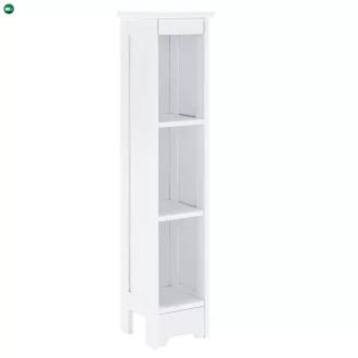 Keskeny polcos elem, fehér, ATENE TYP 6