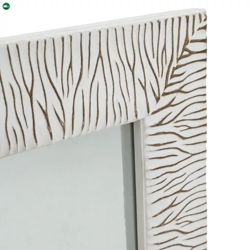 Tükör, fehér-arany, MALKIA TYP 14