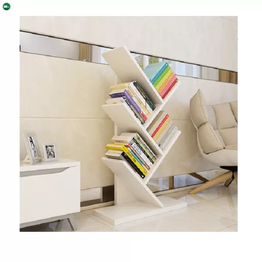 Könyvespolc, fehér, BAKI NEW TYP 3