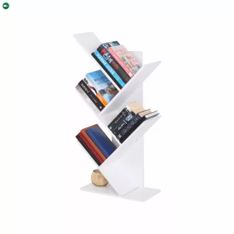 Könyvespolc, fehér, BAKI NEW TYP 3