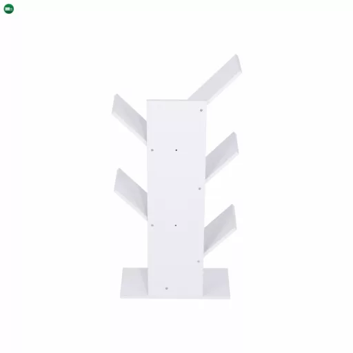 Könyvespolc, fehér, BAKI NEW TYP 3