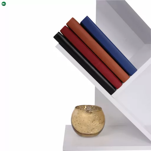 Könyvespolc, fehér, BAKI NEW TYP 3