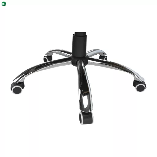 Irodai szék lábtartóval, textilbőr barna, DRAKE