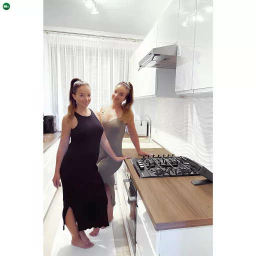 Felsőszekrény, fehér/fehér extra magasfényű, AURORA G80K