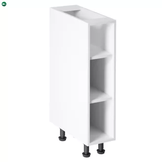 Alsószekrény, fehér, AURORA D20P